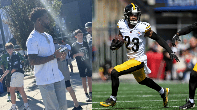 Steelers' Darius Slay Attends Eagles Game During Bye Week