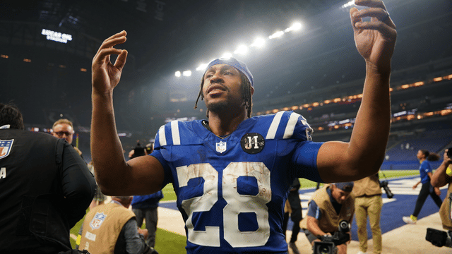 Jonathan Taylor Named AFC Offensive Player of the Month After Dominant October