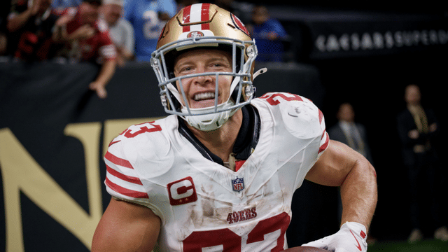 Christian McCaffrey Joins Historic 50 Rushing, 30 Receiving TD Club