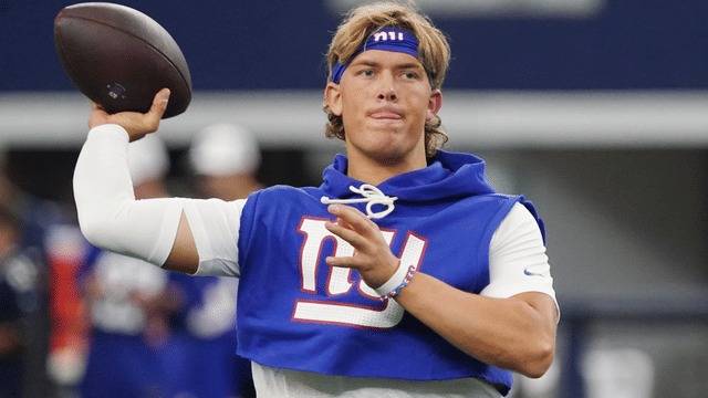 Giants to Start Rookie Jaxson Dart in Week 4