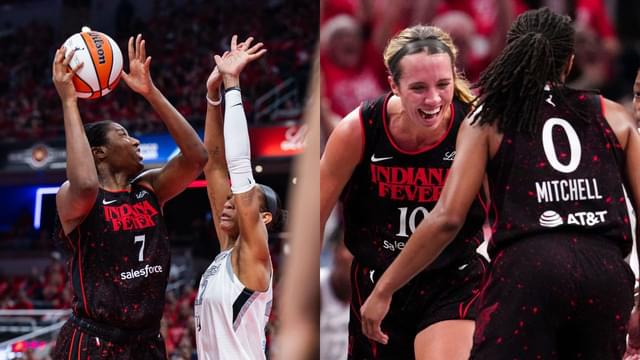 Kelsey Mitchell, Aliyah Boston Keep Fever Alive Against Aces in Game 4