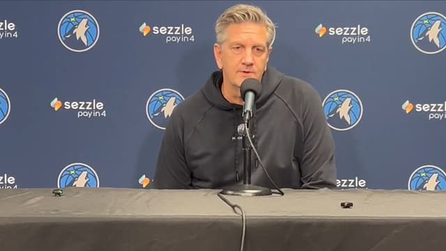 Chris Finch Explains How Anthony Edwards' Absence Led to Donte DiVincenzo's Clutch Play