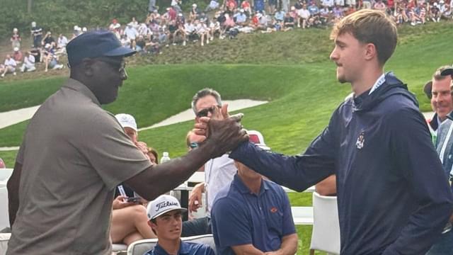 Cooper Flagg on Meeting Michael Jordan at the Ryder Cup