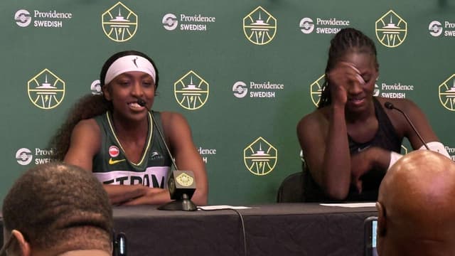 Flau’jae Johnson Roasts Teammate Awa Fam While Speaking on Storm’s Growth