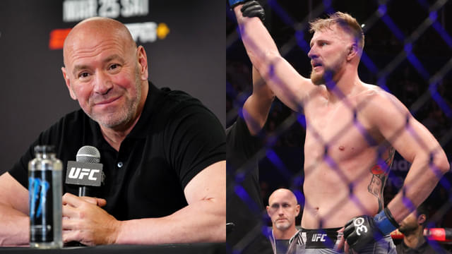 Dana White Supports Judges’ Call In Alexander Volkov vs. Jailton Almeida Fight