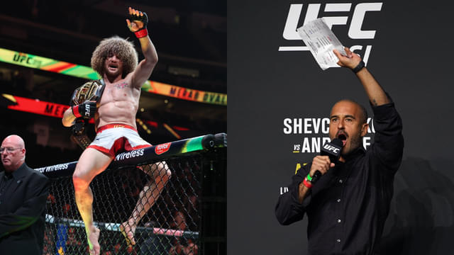 Jon Anik Gives Merab Dvalishvili Highest Praise After UFC 320 Win