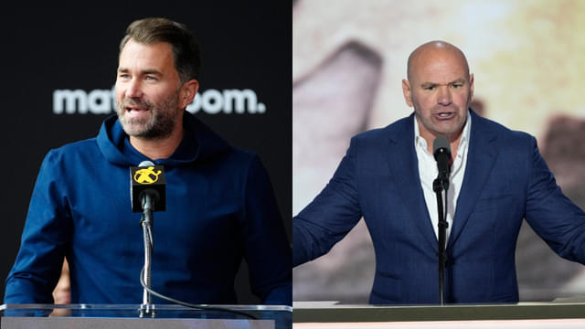 Eddie Hearn Fires Back After Dana White Calls Him a ‘Lunatic’ Amid Boxing Rivalry