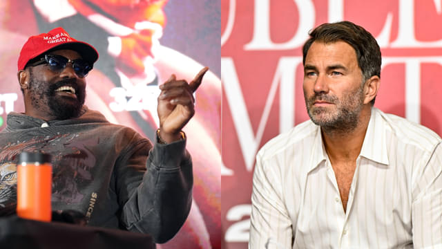 Derek Chisora Jokes Frank Warren Is His ‘Wife’ and Eddie Hearn His ‘Mistress’