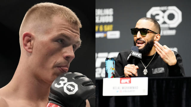 Belal Muhammad Claims Ian Machado Garry’s Trash Talk Is Scripted Ahead Of UFC Qatar