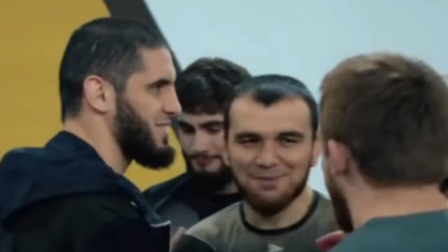 Islam Makhachev Gets Cheered Back Into Gym After Double-Champ Triumph