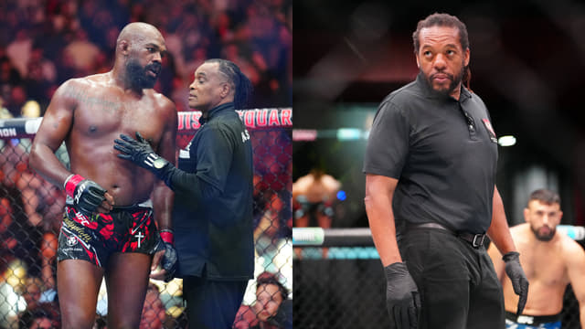 Herb Dean Explains Why Jon Jones Eye Pokes Weren’t Always Automatic Fouls