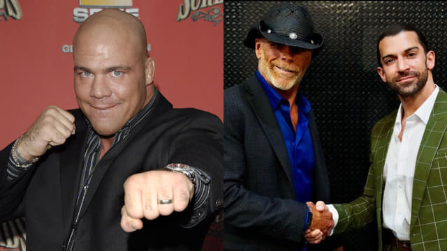 Kurt Angle Congratulates Robert Stone on Landing NXT's GM Role