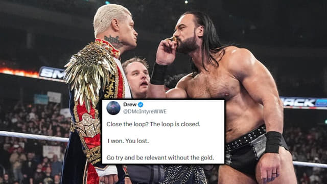 Drew McIntyre Says Cody Rhodes Can’t ‘Close The Loop’ At WrestleMania