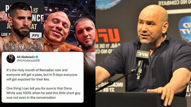 Ali Abdelaziz Says Ilia Topuria was ‘Not Even in the Conversation’ for Islam Fight