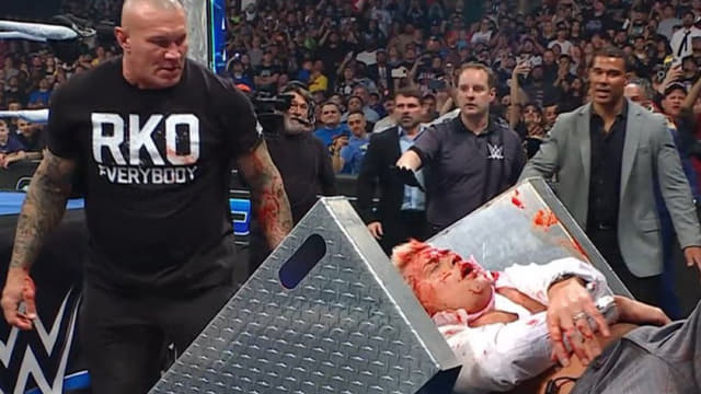 Randy Orton Crushes Cody Rhodes’ Skull With a Chair After WrestleMania Contract Signing