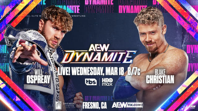 Will Ospreay Set For First AEW Match Since Neck Surgery Return