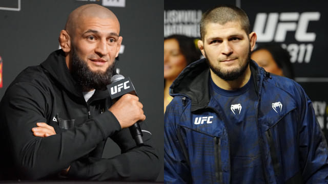 Khamzat Chimaev Invokes ‘Wolf and Eagle’ Bond With Khabib Nurmagomedov