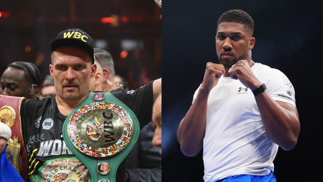 Anthony Joshua Joins Team Usyk In Spain To Prepare For Jake Paul