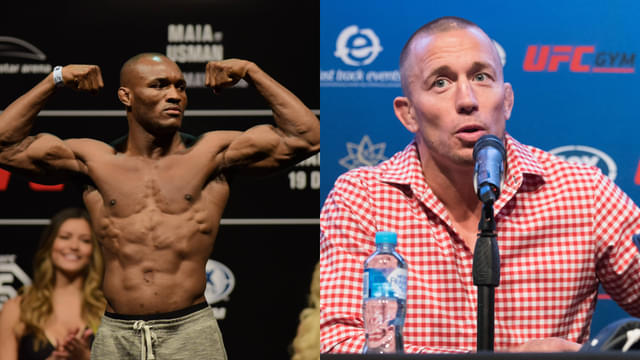 Georges St-Pierre Urges Kamaru Usman to Retire on Top