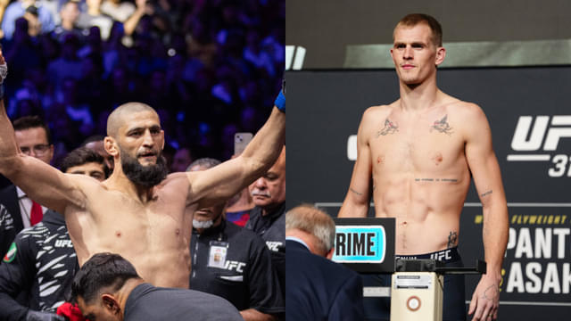 Khamzat Chimaev Explains The Reason He Shoved Ian Machado Garry Backstage at UFC Qatar