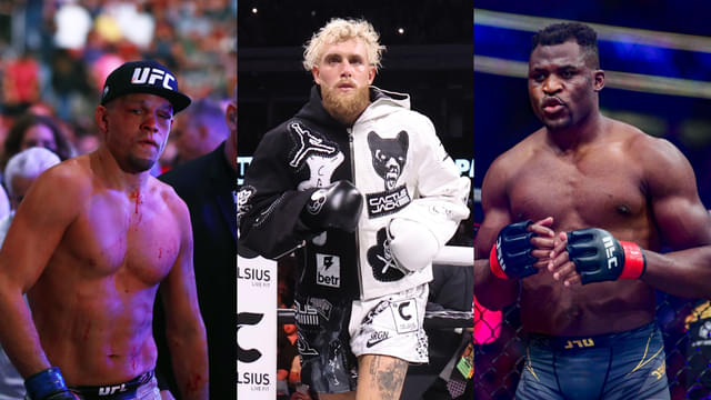 Francis Ngannou and Nate Diaz Eyed as Replacements for Gervonta Davis vs. Jake Paul