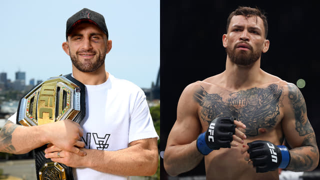 Alexander Volkanovski Sharpens Striking With Mauricio Ruffy Before Diego Lopes Fight