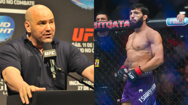 Dana White Says Arman Should Work His Way To The Title and Not Rely on Rankings Hopes