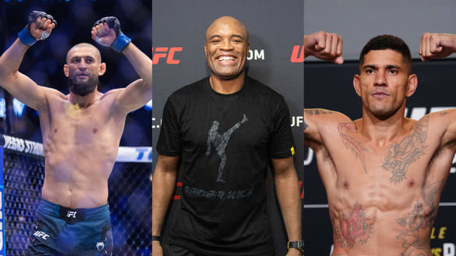 Anderson Silva Backs Alex Pereira Over Khamzat Chimaev for Future Clash