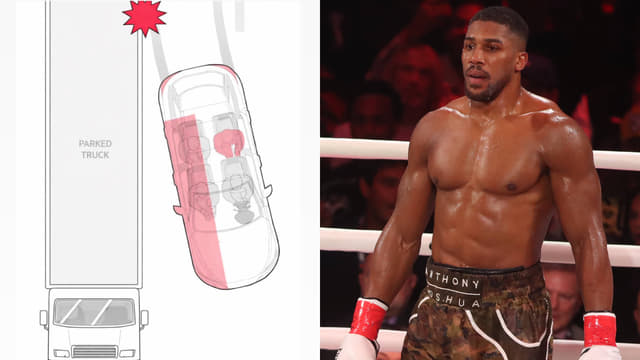 Crash Diagram Highlights Impact Side in Anthony Joshua Wreck That Killed Latz and Sina