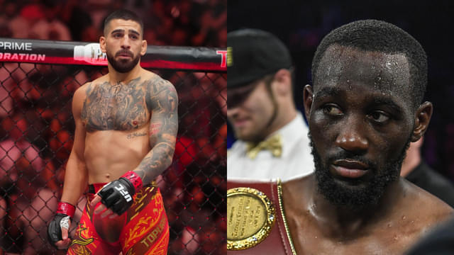 Ilia Topuria Hits Back at Terence Crawford Over 'Drunk' Jab