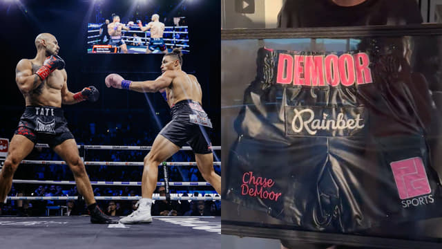 Chase DeMoor Lists Andrew Tate Fight Shorts After $20K Gloves Sale