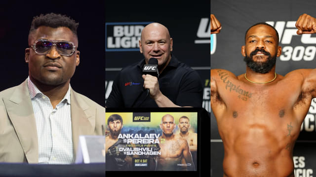 Dana White Picks Jon Jones Over Francis Ngannou in Street Fight Debate