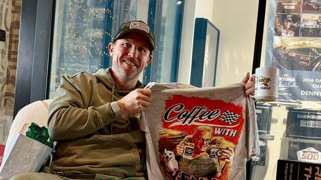Jordan Fish Gifts Denny Hamlin Kenny Wallace Merch for Christmas