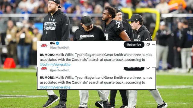 Cardinals Eye Geno Smith as One of Three QB Options for Upcoming Season