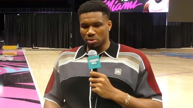 Giannis Antetokounmpo Admits He Isn't Comfortable In Miami