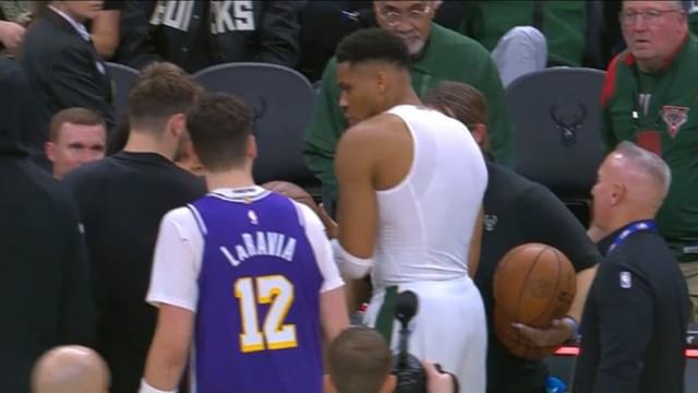 Giannis Antetokounmpo Makes Classy Move to Help Rookie Adou Thiero Remember His NBA Debut