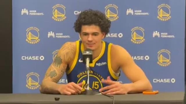 Gui Santos Says Warriors Have to “Keep Battling” Amid Injury Crisis