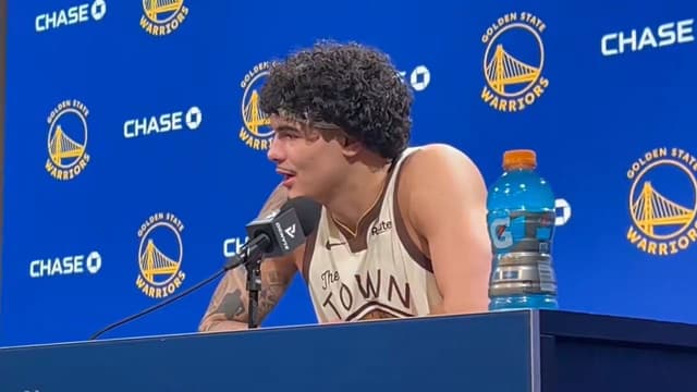 Gui Santos on Warriors Vets’ Longevity: “It’s Hard, Man, It’s Hard”