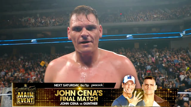 Gunther Secures John Cena’s Final Match After Submitting LA Knight