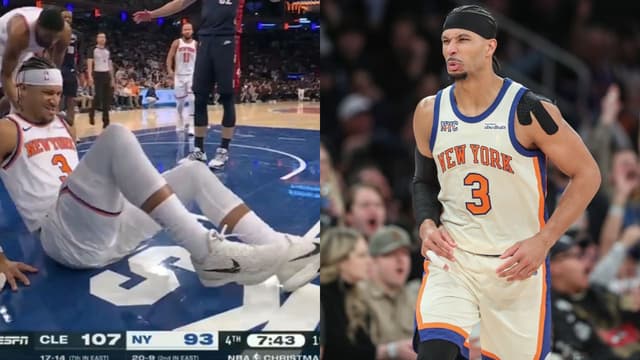 Josh Hart Exits Game Late as Knicks Try to Rally vs. Cavs on Christmas