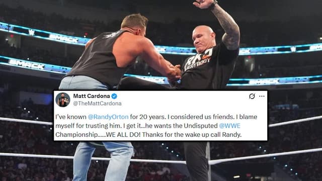 Matt Cardona Says Randy Orton Attack Was ‘Wake Up Call’ After 20-Year Bond