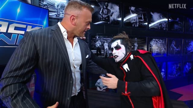 Nick Khan and Paul Levesque Tout Danhausen’s WWE Merchandise Surge