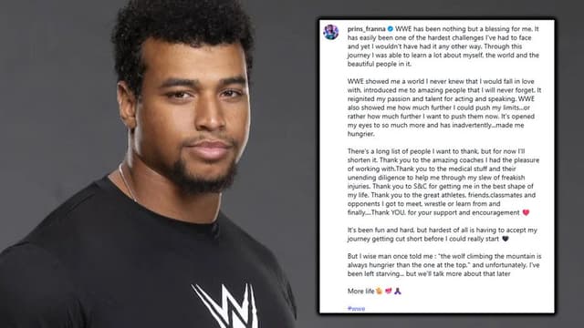 Francois Prinsloo Announces WWE Departure After Injury-Hit Run