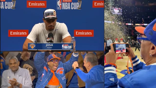 Josh Hart Shows Love to Knicks Superfan Spike Lee: “That’s Our Guy. We Love Him”