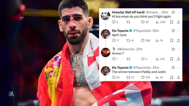 Ilia Topuria Sets Return Timeline, Picks Who Gets First Title Shot