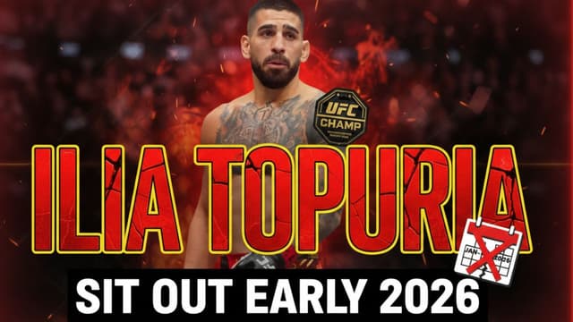 UFC Champ Ilia Topuria to Sit Out Early 2026 to Focus on Personal Matters: "I Don’t Want"