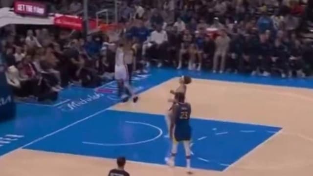 Warriors Allow a Wide Open Dunk While Focusing Solely on Defending Shai Gilgeous-Alexander