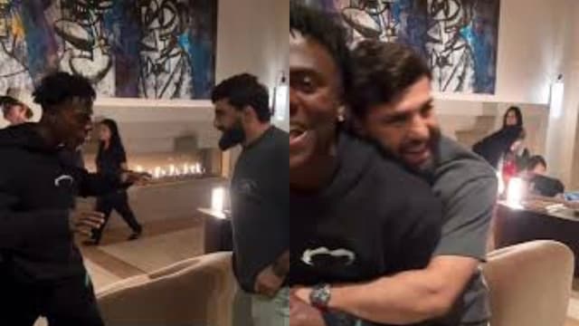 Arman Tsarukyan Goes Easy on IShowSpeed During Wrestling Attempt