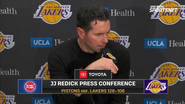 JJ Redick: ‘Building an Identity Is Difficult’ After 128-106 Loss to Pistons