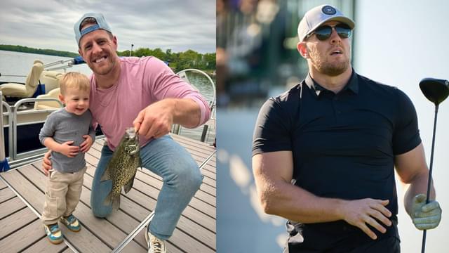 J.J. Watt Details How He Is Teaching Football to His Son Koa Watt